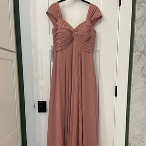 Azazie Kaitlynn Dusty Rose Size 4